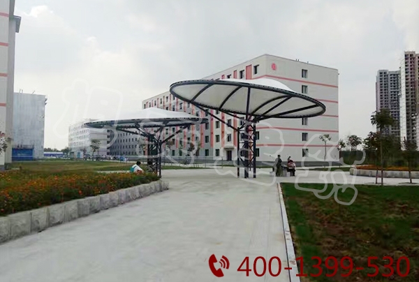  Landscape membrane structure of Jinzhou Plaza