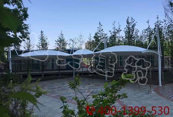  Landscape membrane structure of Dandong Amusement Park