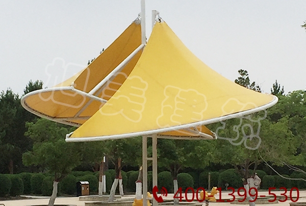  Park membrane structure pavilion