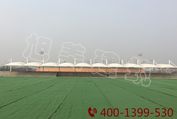  Film structure stand of football field
