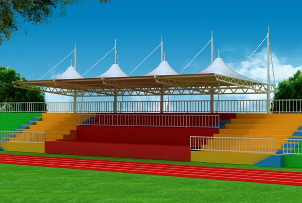  Qinhuangdao membrane structure landscape stand
