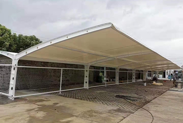  Wuhai membrane structure parking shed