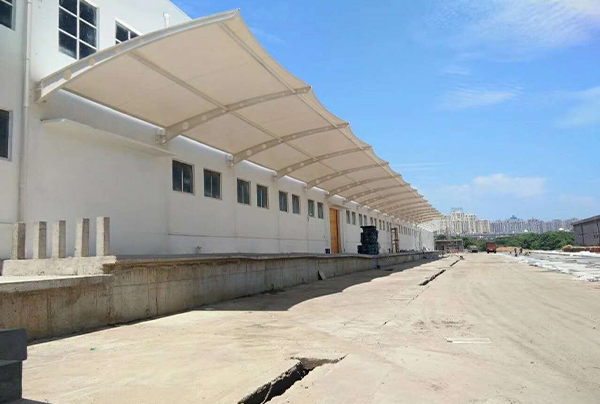  Baicheng membrane structure parking shed