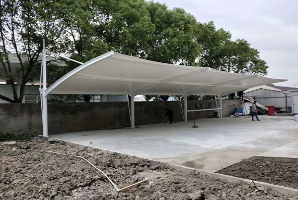  Tonghua membrane structure parking shed