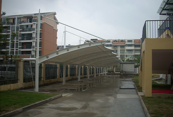  Membrane structure parking shed