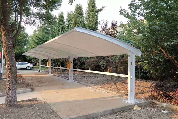  Membrane structure parking shed