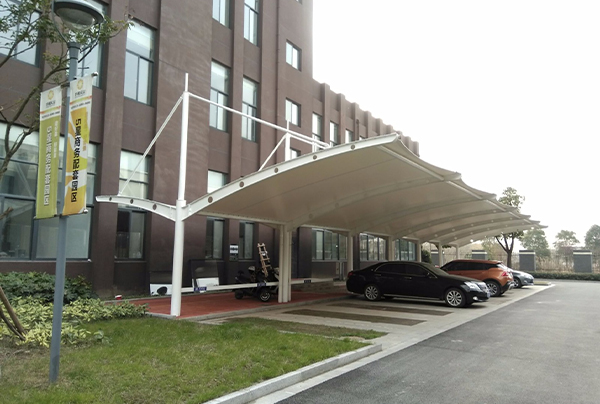  Membrane structure parking shed